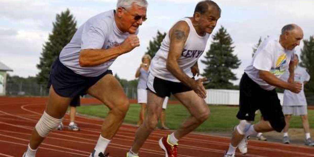 Compete For the Senior Citizen Olympics.