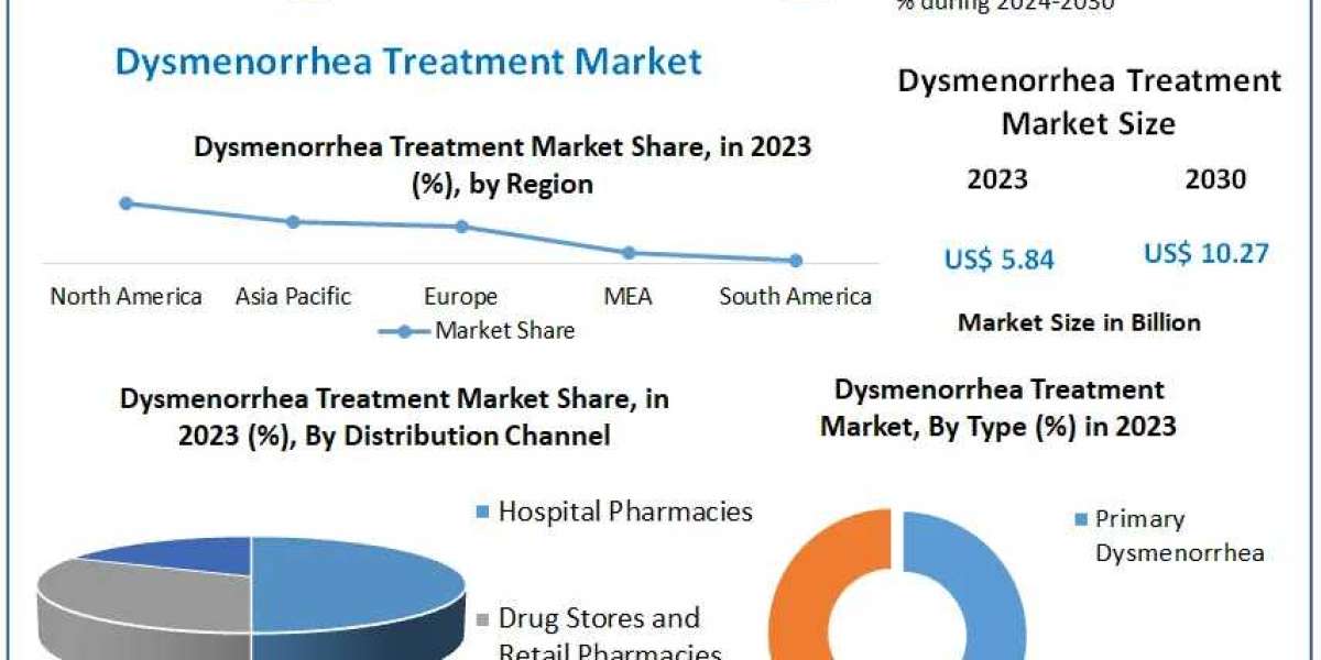Dysmenorrhea Treatment Market Size, Share, Growth, Trends, Applications, and Industry Strategies forecast 2030
