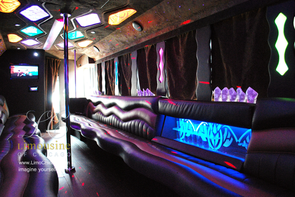 30 passenger Limo Party Bus | Limo Chicago
