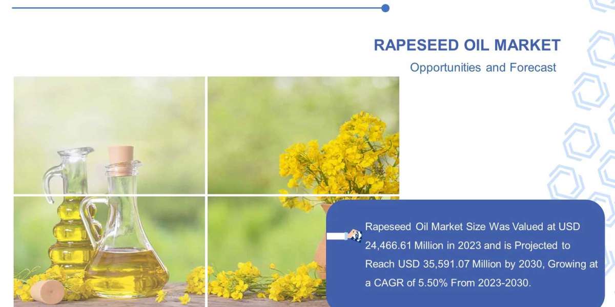Rapeseed Oil Market To Reach USD 35,591.07 Million By Year 2030