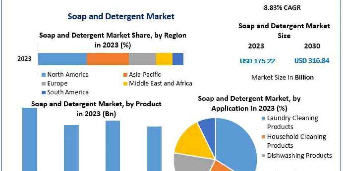 Soap and Detergent Market Mastery: Exploring Segmentation, Outlook, and Overview in Dynamics | 2024-2030