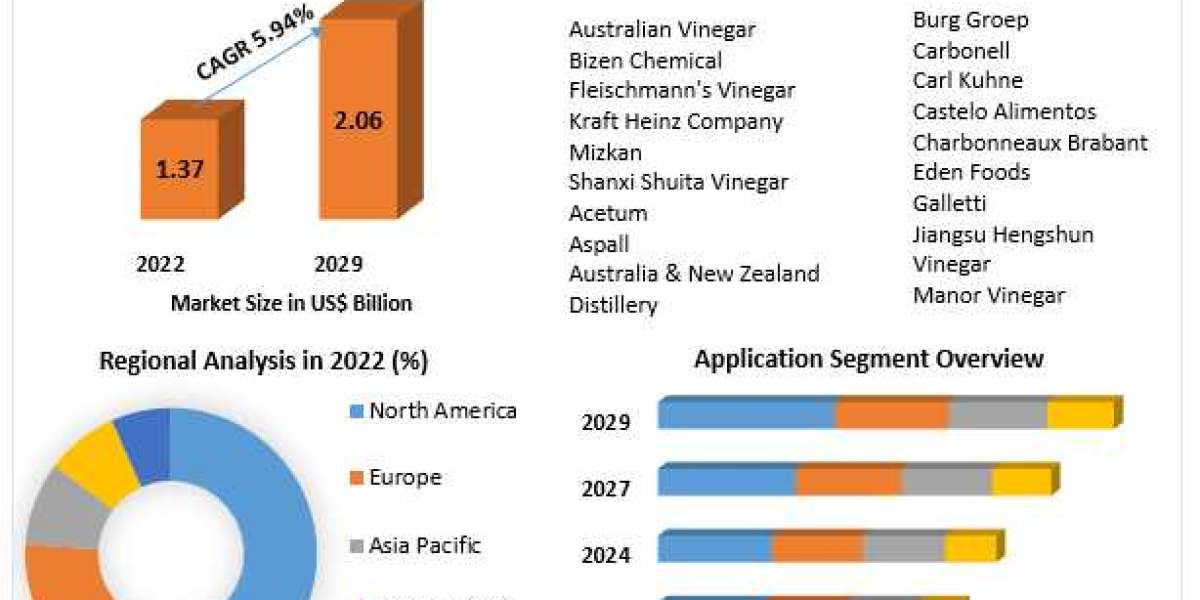 Vinegar Market Size, Share, Growth, Outlook, Segmentation, Comprehensive Analysis by 2029