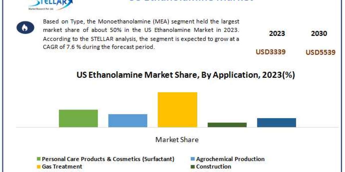 US Ethanolamine Market Statistical Spectrum: Unveiling Segmentation, Outlook, and Overview Trends | 2024-2030