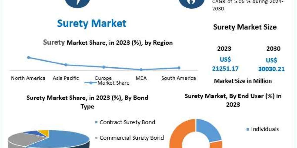 Surety Market Outlook, Key Players, Segmentation Analysis, Growth and Forecast to 2030