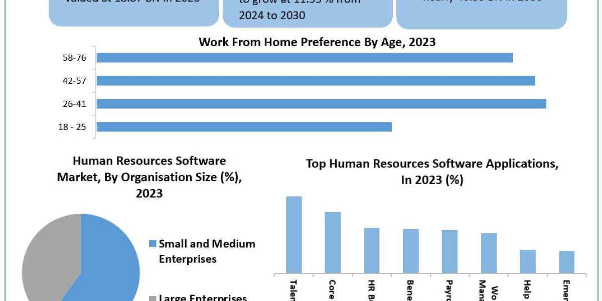 Human Resources Software Market Statistical  <br>Snapshot: Size, Share, Revenue, and Worth Statistics | 2024-2030