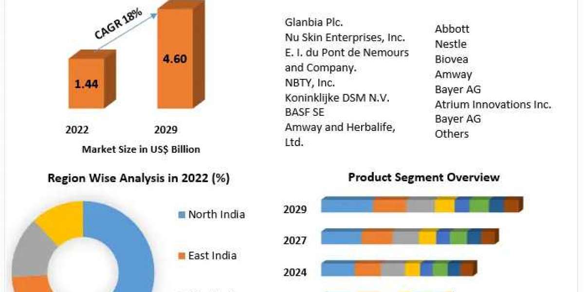 India Mineral Supplements Market Projection 2023-2029: Comprehensive Analysis of Size, Share, Opportunities, and Revenue