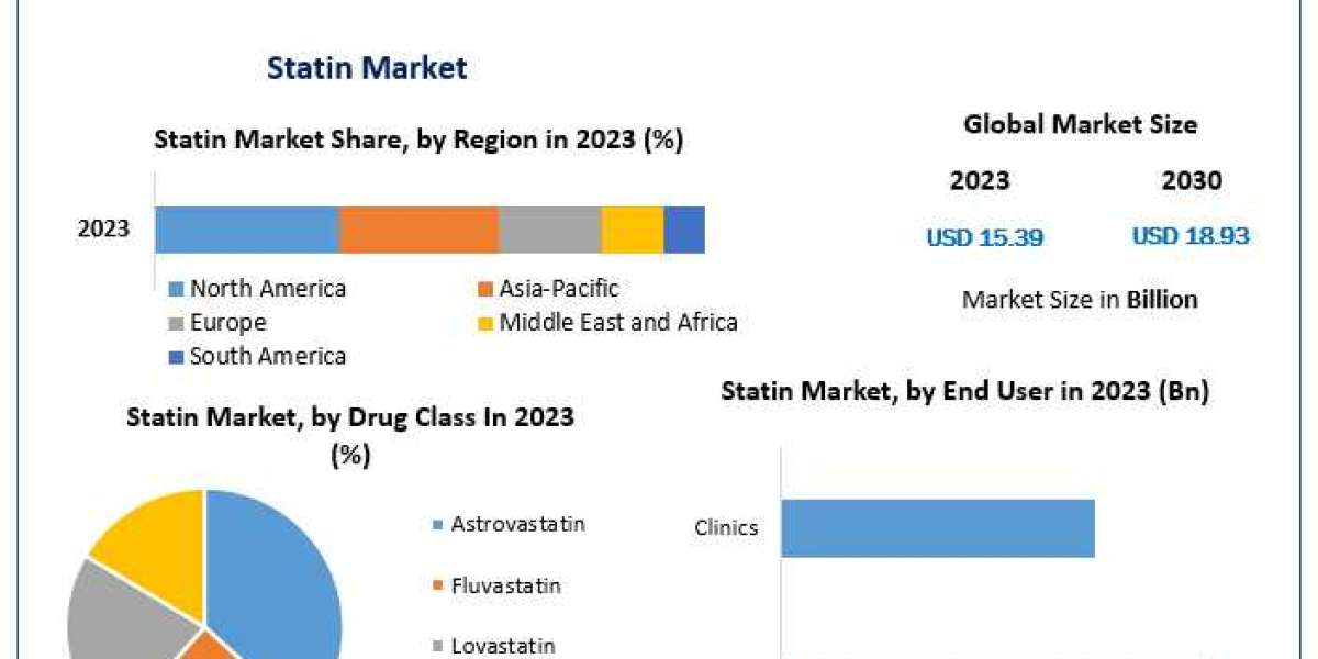 ​Statin Market Key Companies, Geographical Analysis, Research Development, and Forecast 2030