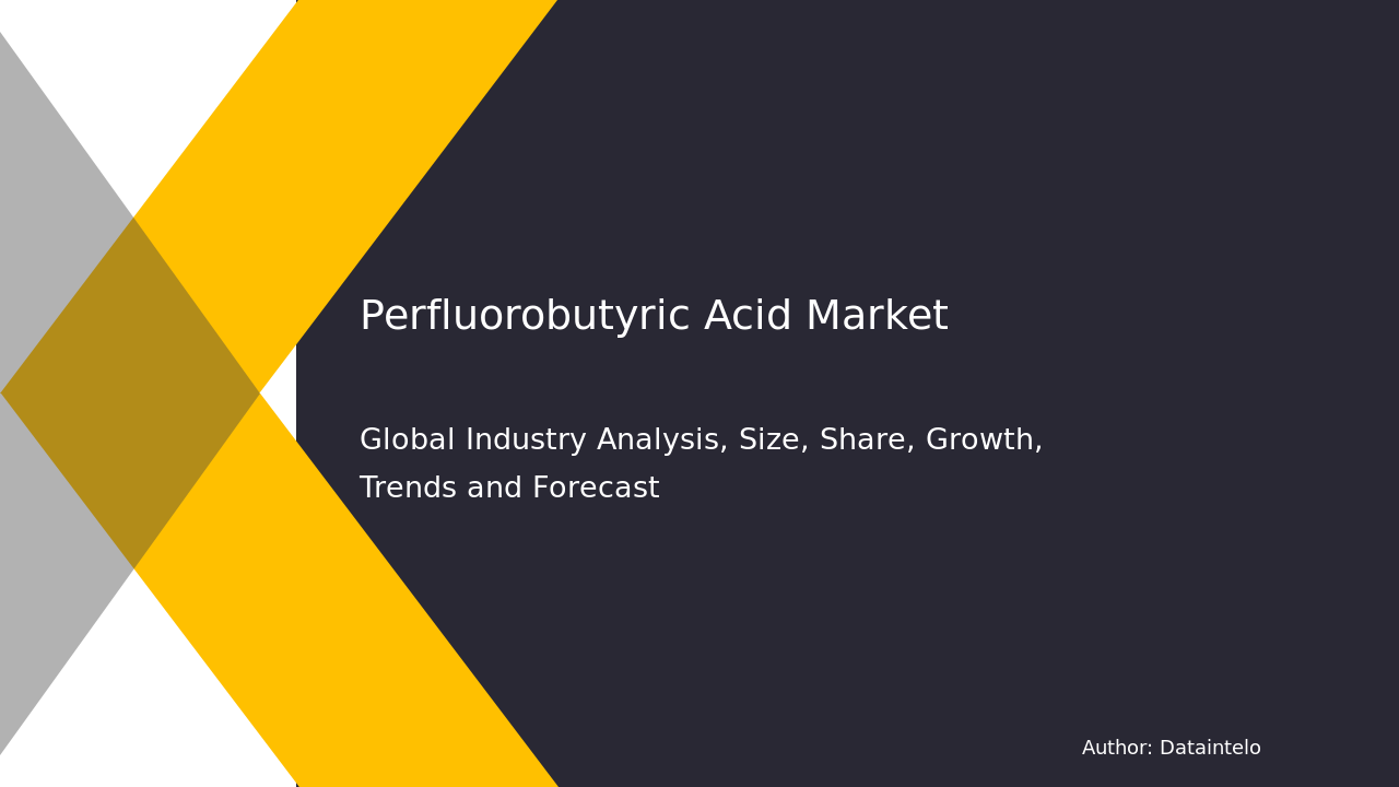 Request For Sample of Perfluorobutyric Acid Market Research Report 2032