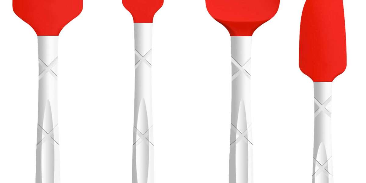 Le Regalo® Set of 4 Silicone Spatula Set: The Ultimate Kitchen Tool for Every Cook