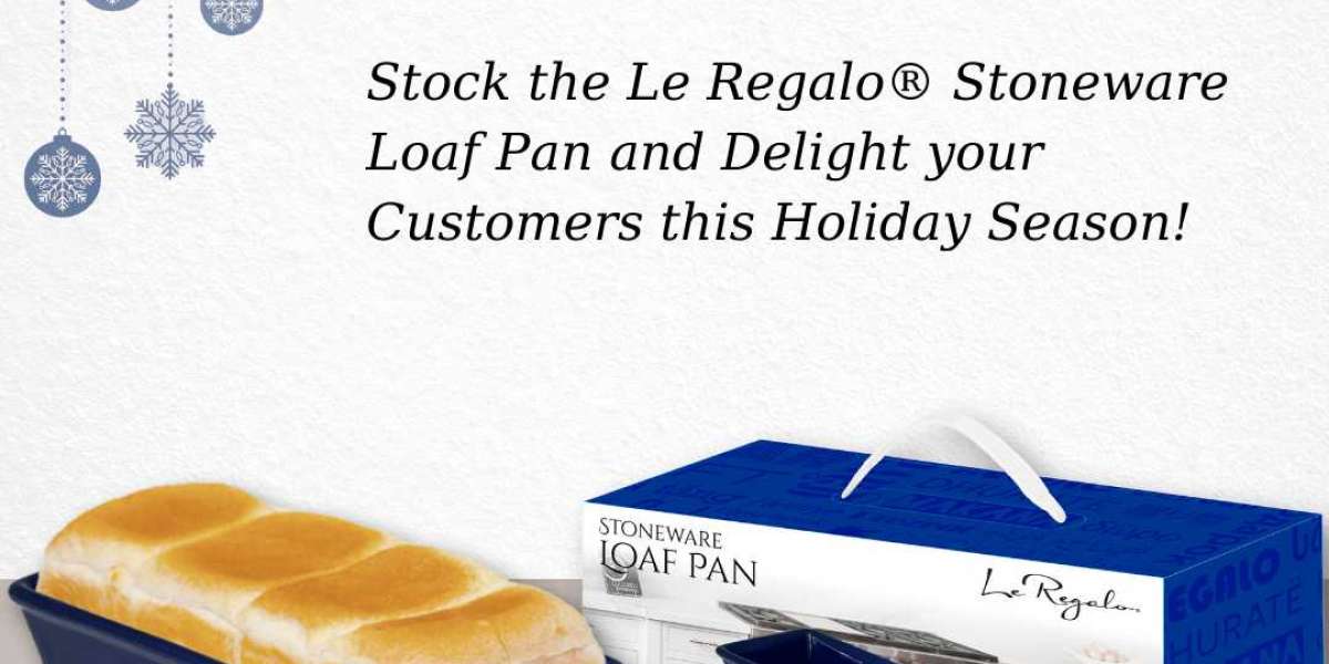 Le Regalo® Stoneware Loaf Pan: A Kitchen Essential for Perfect Baking