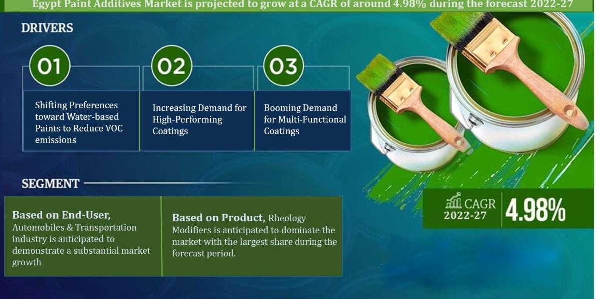 Egypt Paint Additives Market Witness Highest Growth at a CAGR of 4.98% by 2027